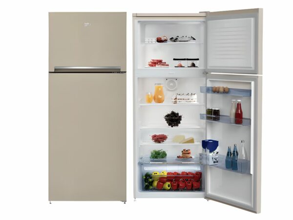 REFRIGERATEUR BEKO 2PORTES DEFROST BEIGE RDSE450K20B