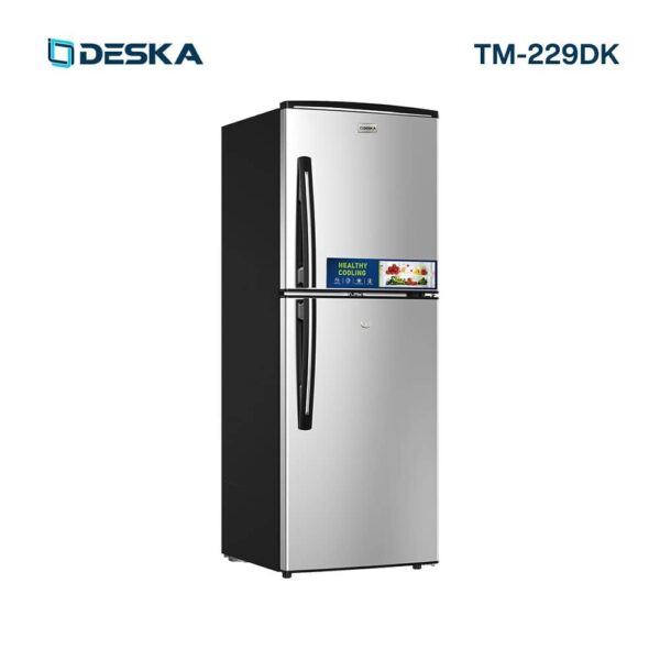 REFRIGERATEUR DESKA 2PORTES GRIS TM-229DK