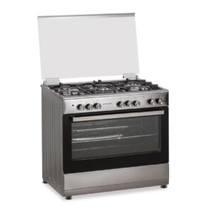 Cuisinière Enduro 5 Feux 90X60 + Grill A Gaz Double Boutton