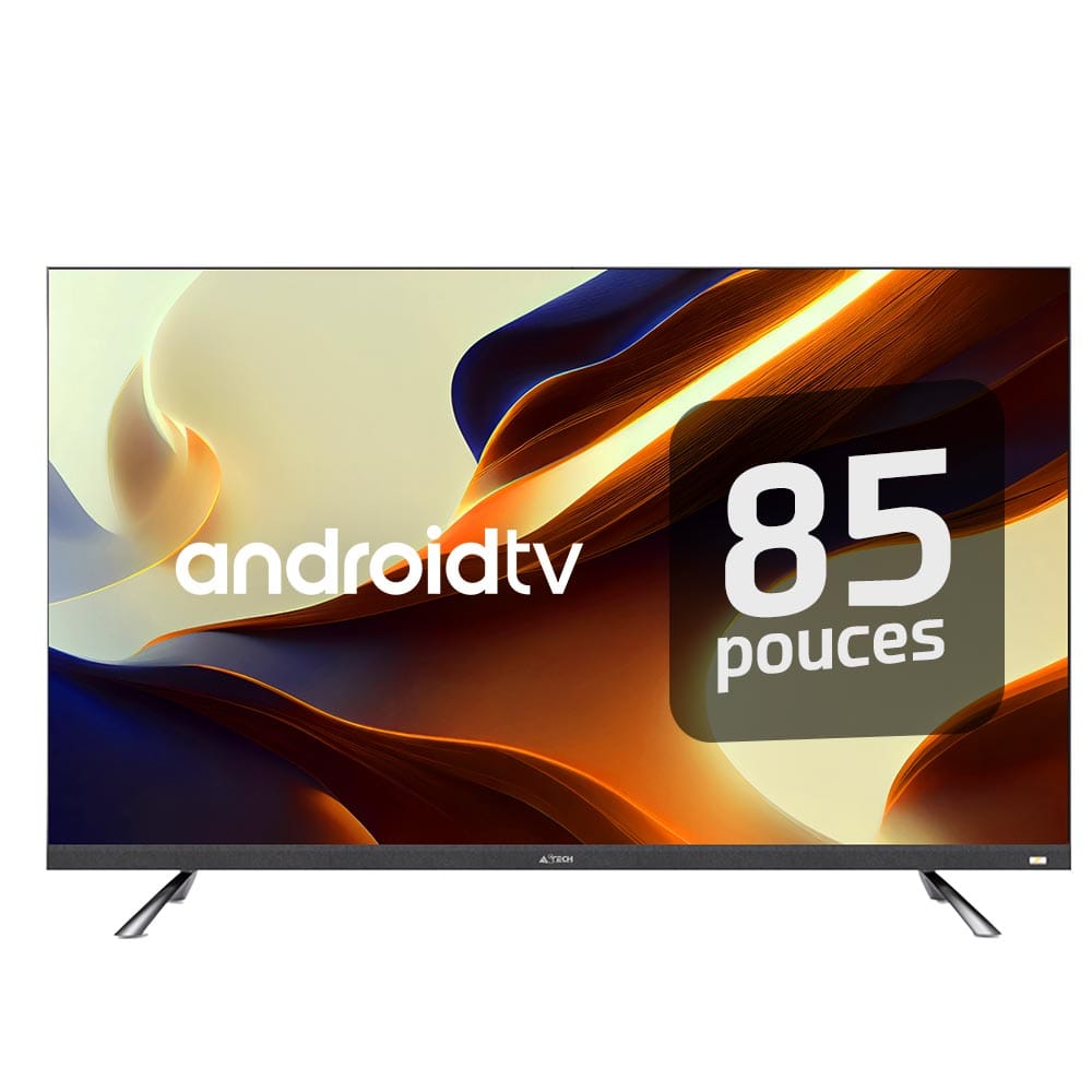 Téléviseur Astech 85" Smart Google TV